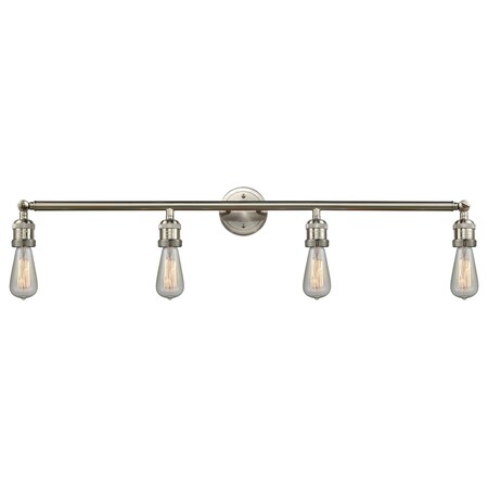 Innovations Lighting 4 Light Vintage Dimmable Led Adjustable Bathroom Fixture 215NH-SN-S-LED